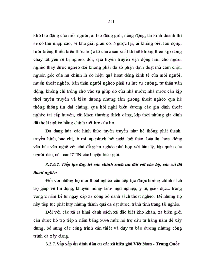 image for page Xóa đói, giảm nghèo ở các huyện biên giới tỉnh Lào Cai trong giai đoạn hiện nay