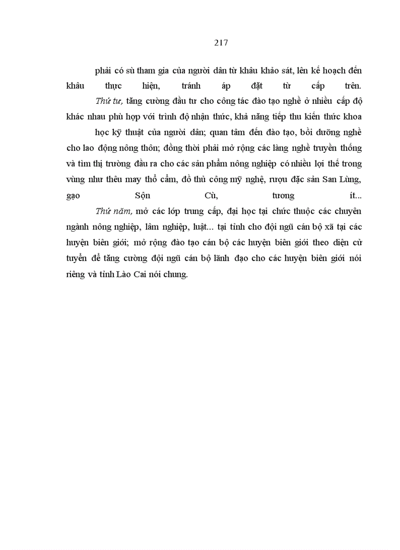 image for page Xóa đói, giảm nghèo ở các huyện biên giới tỉnh Lào Cai trong giai đoạn hiện nay