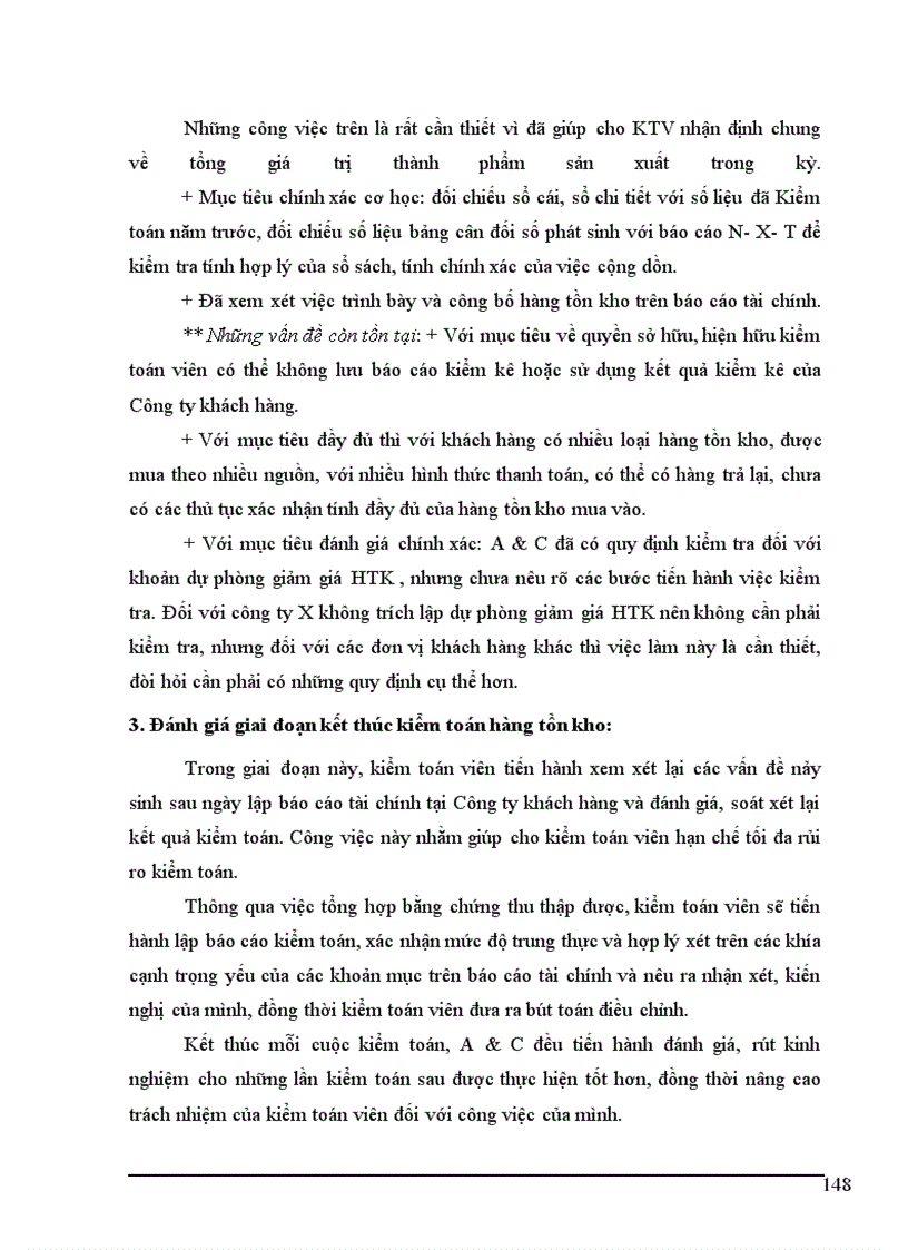 image for page Kiểm toán chu trình hàng tồn kho trong kiểm toán báo cáo tài chính tại công ty Cổ phần Kiểm toán và tư vấn (A&C)