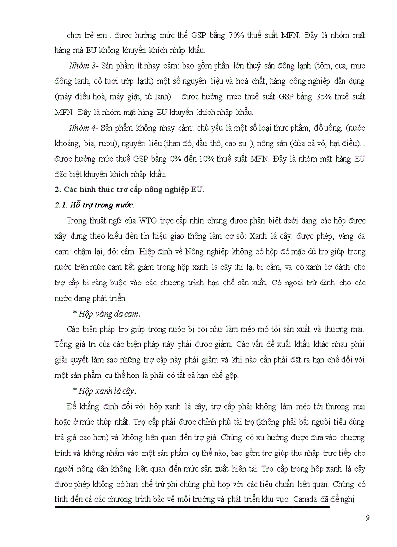 image for page Chính sách trợ cấp nông sản của eu, bài học với việt nam.
