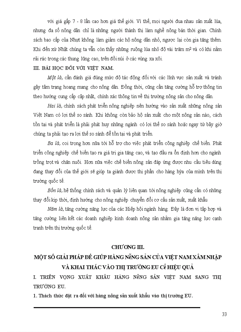 image for page Chính sách trợ cấp nông sản của eu, bài học với việt nam.