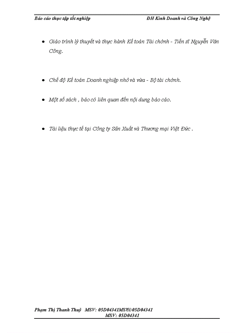 image for page Tình hình tổ chức bộ máy kế toán và tổ chức công tác kế toán tại Công Ty sản Xuất & Thương mại Việt Đức