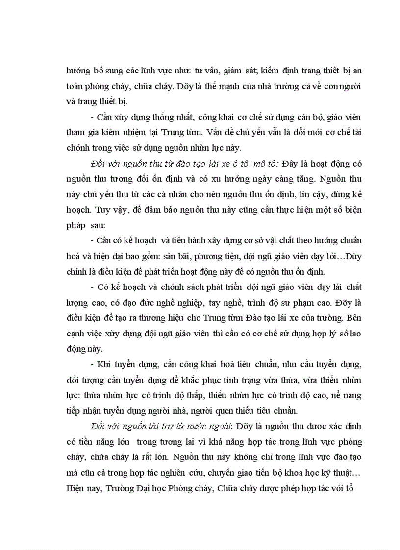 image for page Hoàn thiện quản lý tài chính ở Trường Đại học Phòng cháy, Chữa cháy trong giai đoạn hiện na