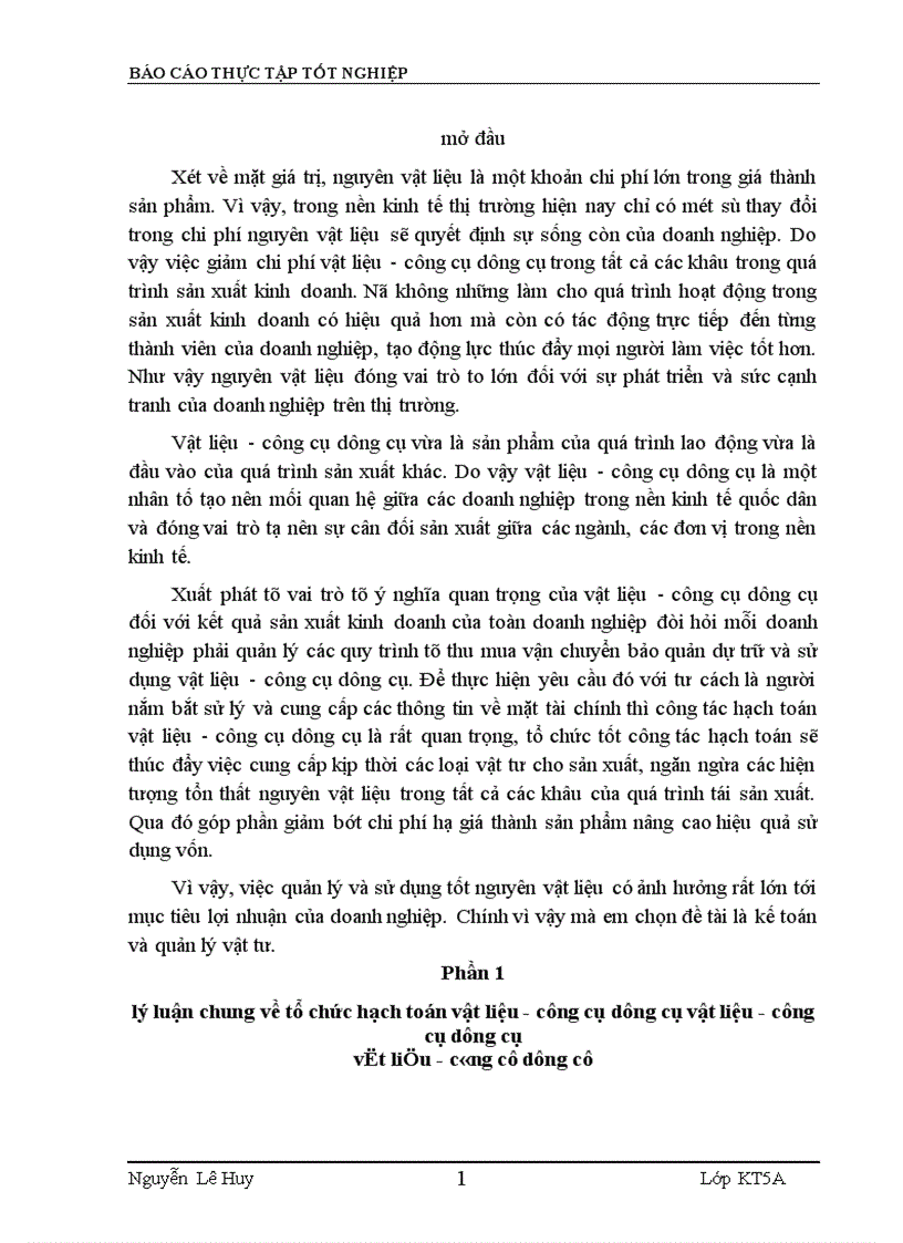 image for page Hạch toán nguyên vật liệu tại công ty TNHH CHUNG ĐỨC