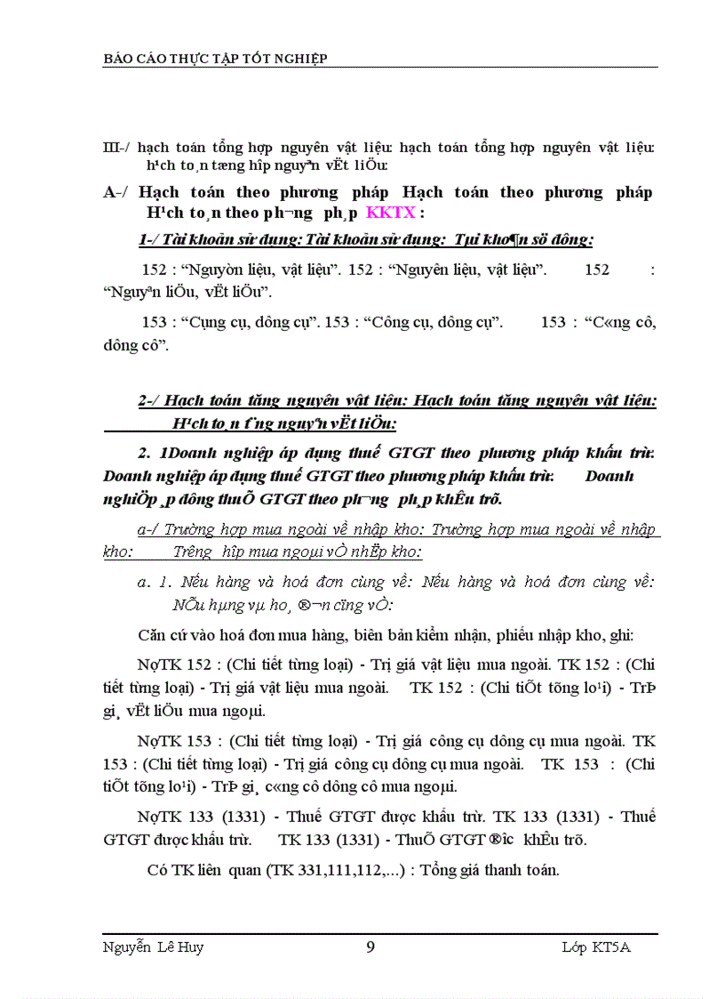 image for page Hạch toán nguyên vật liệu tại công ty TNHH CHUNG ĐỨC