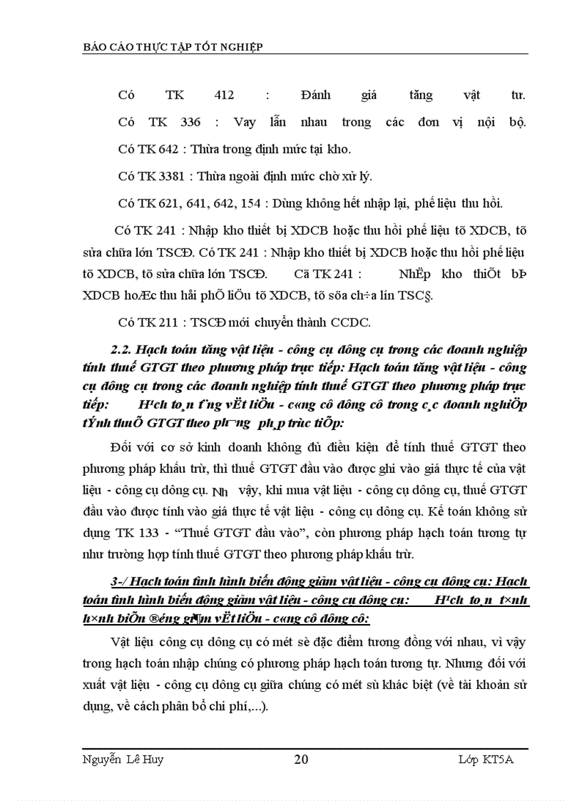 image for page Hạch toán nguyên vật liệu tại công ty TNHH CHUNG ĐỨC