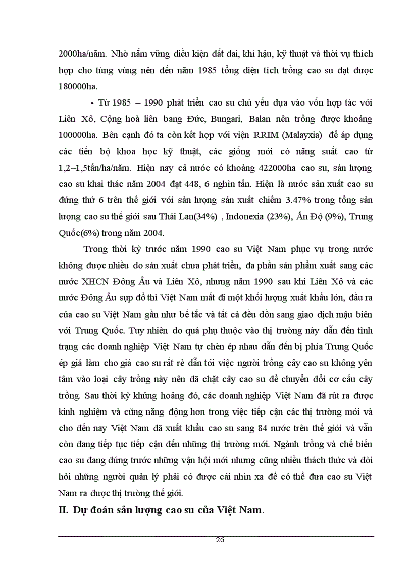 image for page Quan điểm và giải pháp phát triển sản lượng cao su Việt Nam