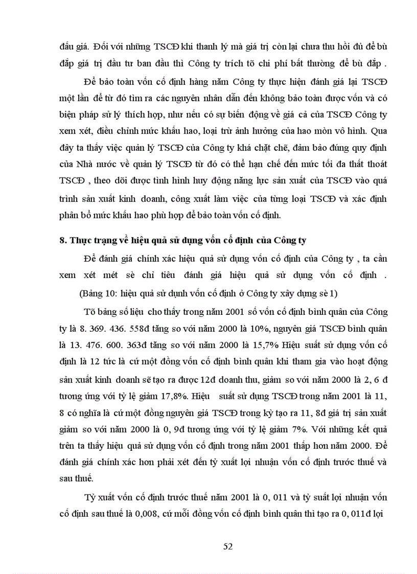 image for page Vốn cố định và một số biện pháp chủ yếu nhằm nâng cao hiệu quả sử dụng vốn cố định tại công ty xây dựng số 1