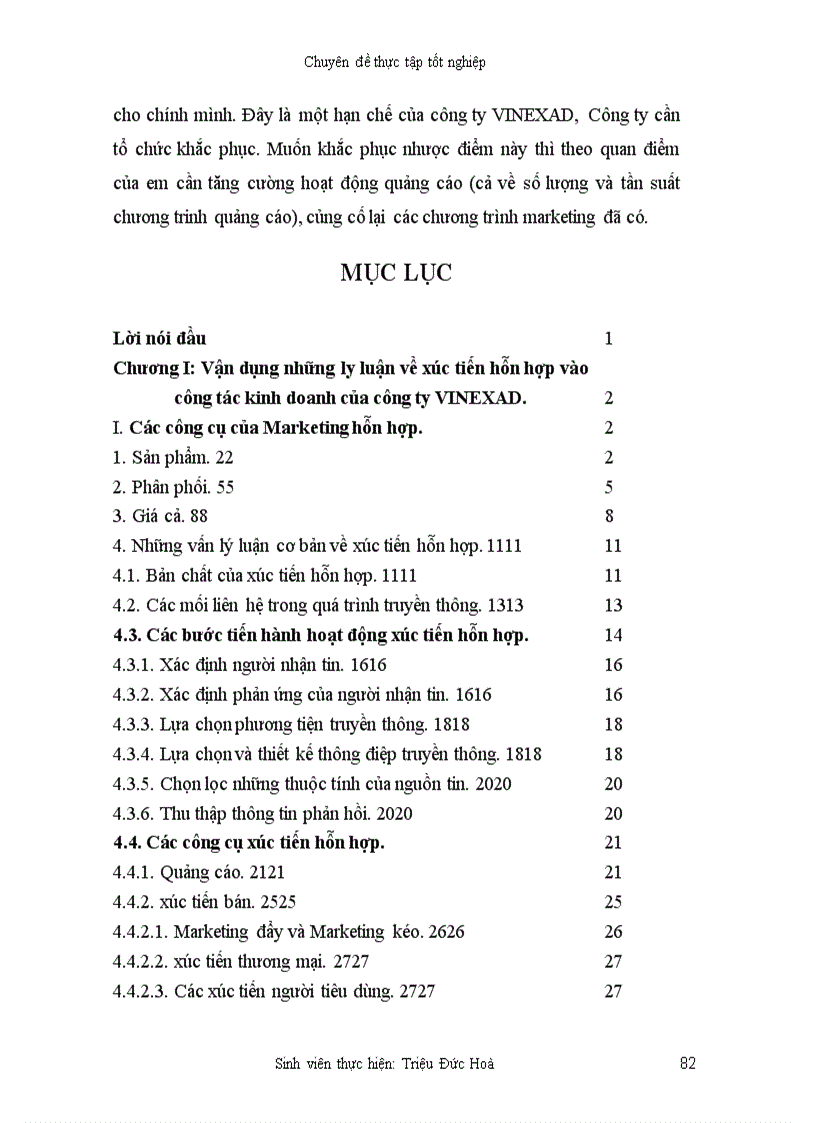 image for page Marketing hỗn hợp trong kinh doanh hội chợ và dịch vụ quảng cáo của công ty VINEXAD