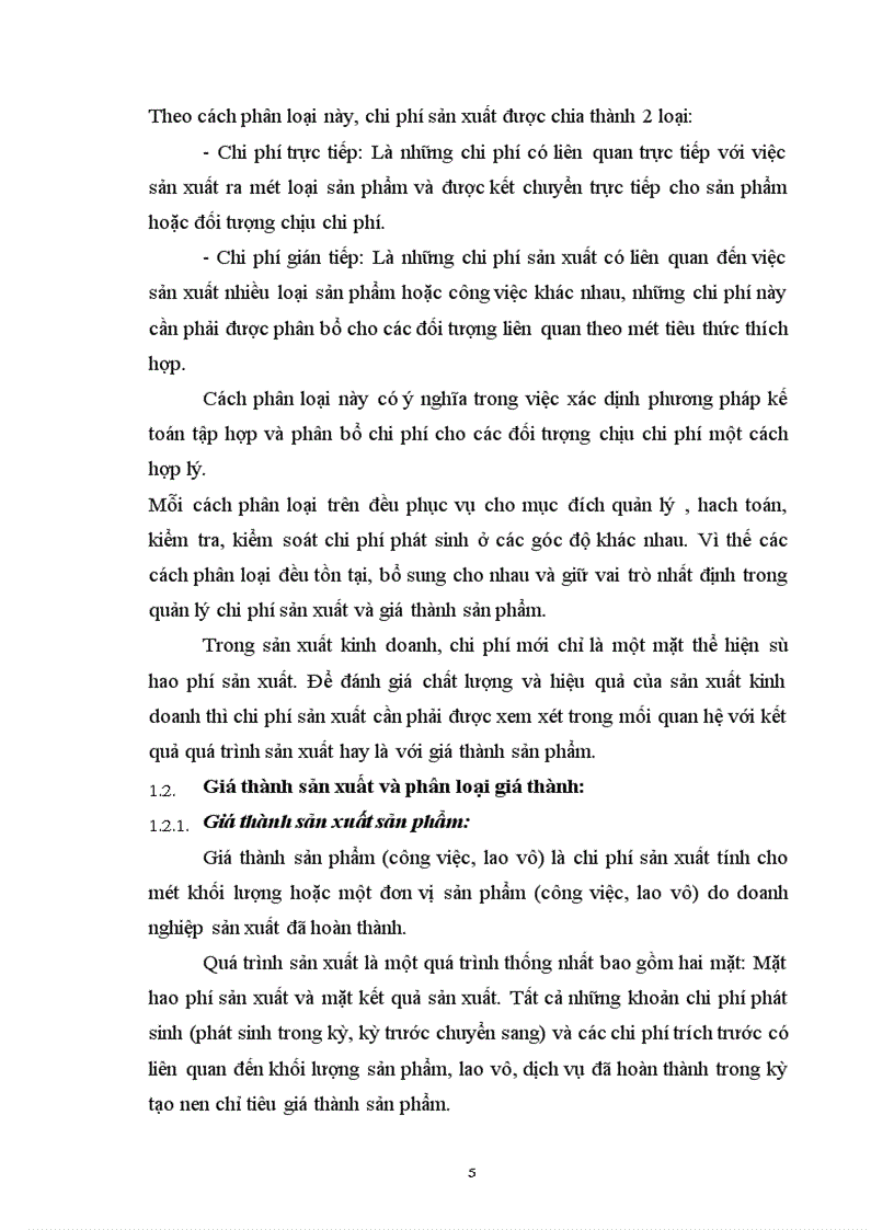 image for page Hoàn thiện công tác kế toán chi phí sản xuất và tính giá thành sản phẩm tại Công ty Dệt len Mùa Đông