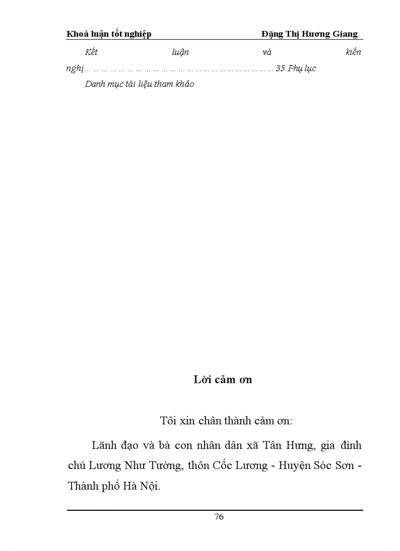 image for page Công tác xoá đói giảm nghèo và các vấn đề môi trường liên quan tại xã Tân Hưng, huyện Sóc Sơn, Thành phố Hà Nội