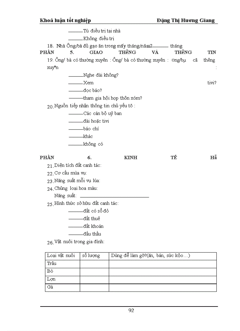 image for page Công tác xoá đói giảm nghèo và các vấn đề môi trường liên quan tại xã Tân Hưng, huyện Sóc Sơn, Thành phố Hà Nội