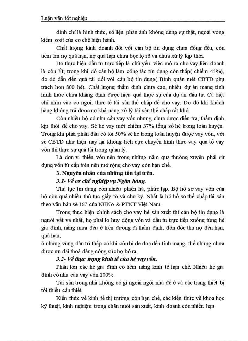 image for page Giải pháp nâng cao hiệu quả cho vay đối với hộ sản xuất ở Ngân hàng nông nghiệp huyện Kinh Môn - tỉnh Hải Dương