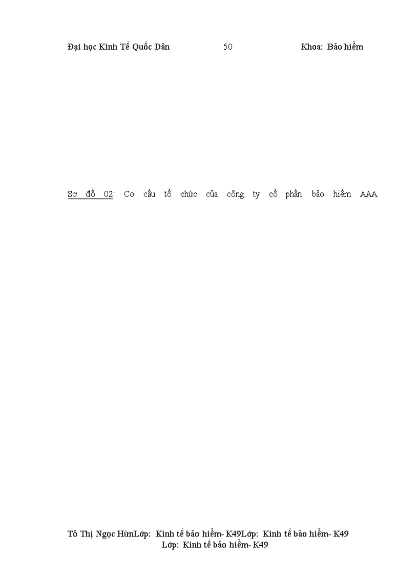 image for page Tình hình triển khai bảo hiểm du lịch tại công ty cổ phần bảo hiểm AAA