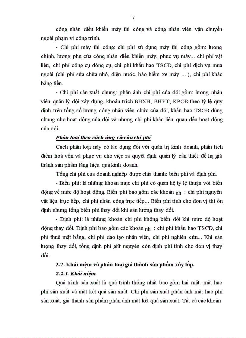 image for page Hoàn thiện công tác hạch toán chi phí sản xuất và tính giá thành sản phẩm tại Công ty xây lắp Hà Nam