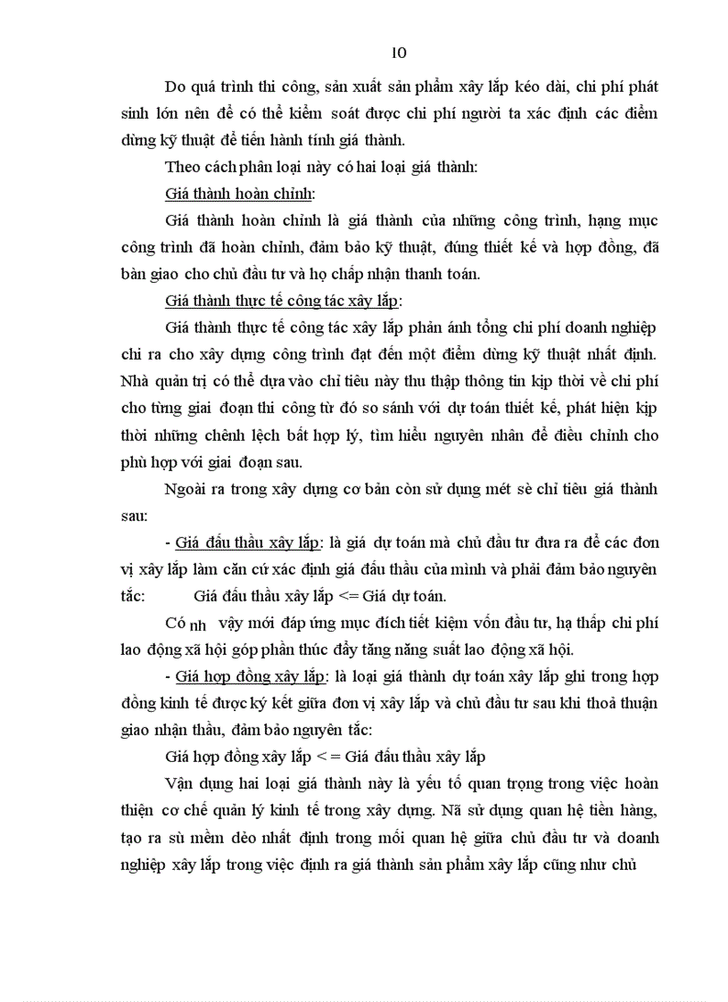 image for page Hoàn thiện công tác hạch toán chi phí sản xuất và tính giá thành sản phẩm tại Công ty xây lắp Hà Nam
