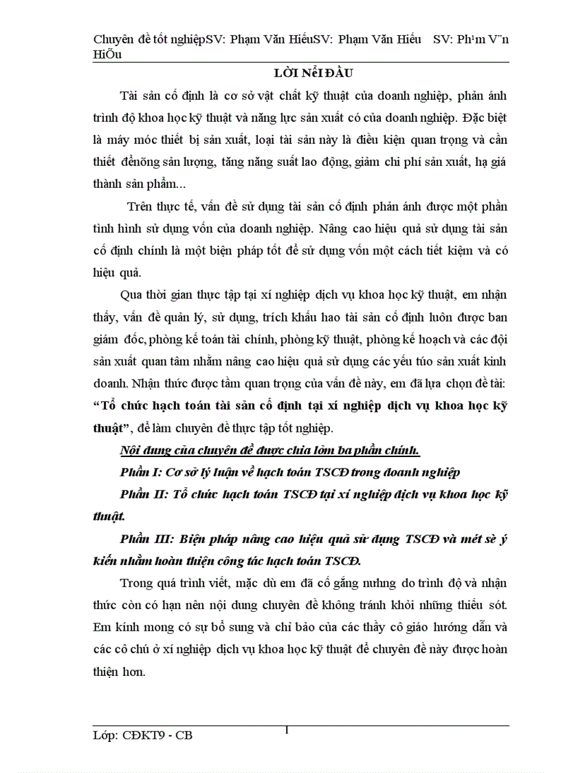 image for page Tổ chức hạch toán tài sản cố định tại xí nghiệp dịch vụ khoa học kỹ thuật