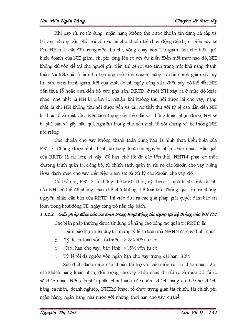 image for page Giải pháp hoàn thiện công tác Xếp hạng tín dụng doanh nghiệp vay vốn tại Chi nhánh Ngân hàng TMCP công thương Đống Đa