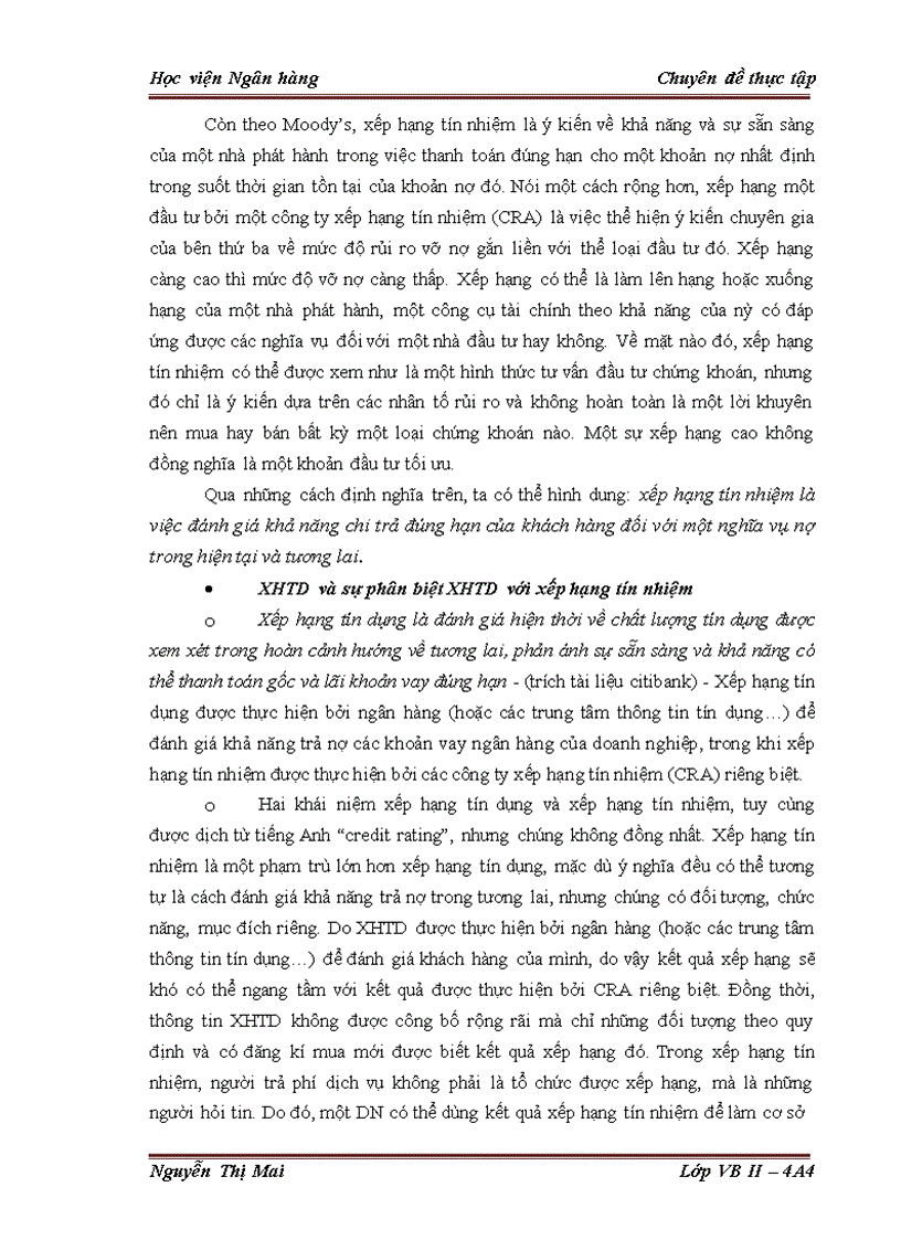 image for page Giải pháp hoàn thiện công tác Xếp hạng tín dụng doanh nghiệp vay vốn tại Chi nhánh Ngân hàng TMCP công thương Đống Đa