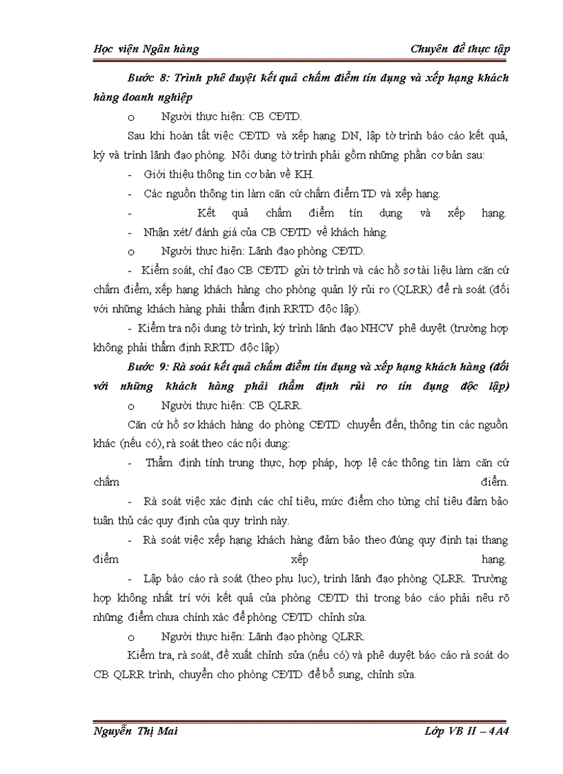 image for page Giải pháp hoàn thiện công tác Xếp hạng tín dụng doanh nghiệp vay vốn tại Chi nhánh Ngân hàng TMCP công thương Đống Đa
