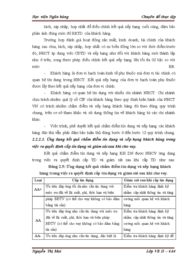 image for page Giải pháp hoàn thiện công tác Xếp hạng tín dụng doanh nghiệp vay vốn tại Chi nhánh Ngân hàng TMCP công thương Đống Đa