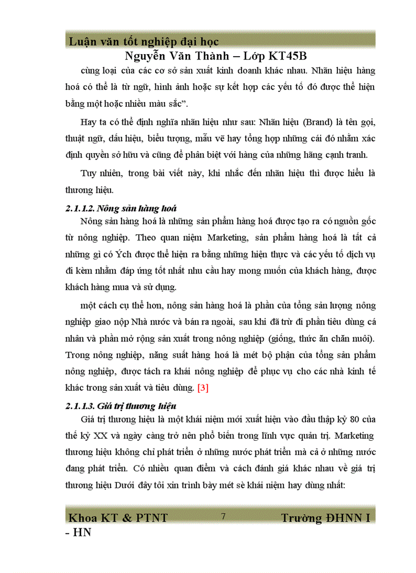 image for page Những giải pháp chủ yếu để nâng cao giá trị thương hiệu hàng nông sản Việt Nam