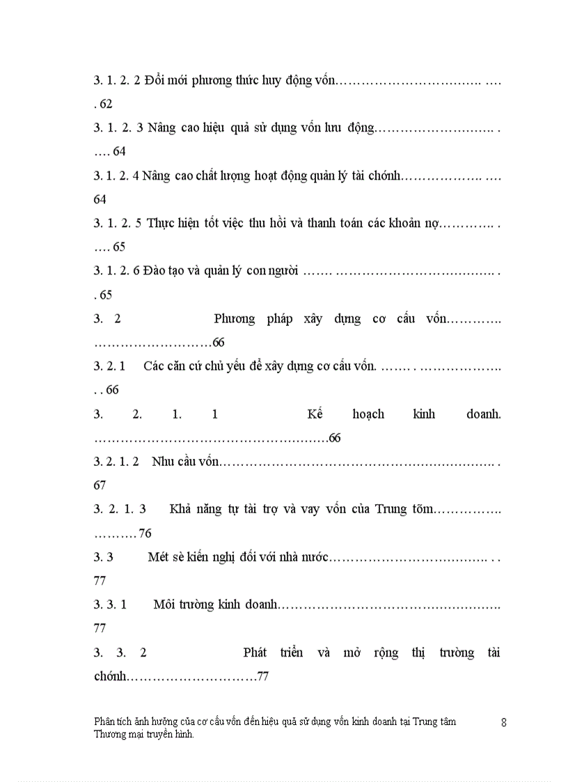 image for page Phân tích ảnh hưởng của cơ cấu vốn đến hiệu quả sử dụng vốn kinh doanh