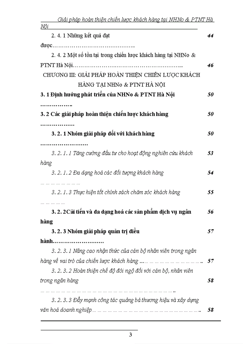 image for page Giải pháp hoàn thiện chiến lược khách hàng tại NHNo&PTNT Hà Nội
