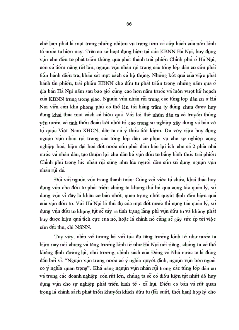 image for page Huy động vốn thông qua phát hành trái phiếu Chính phủ tại Kho bạc Nhà nước Hà Nội – Thực trạng và Giải pháp