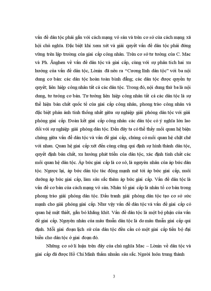 image for page Biện chứng giữa vấn đề dân tộc và vấn đề giai cấp trong tư tưởng Hồ Chí Minh?
