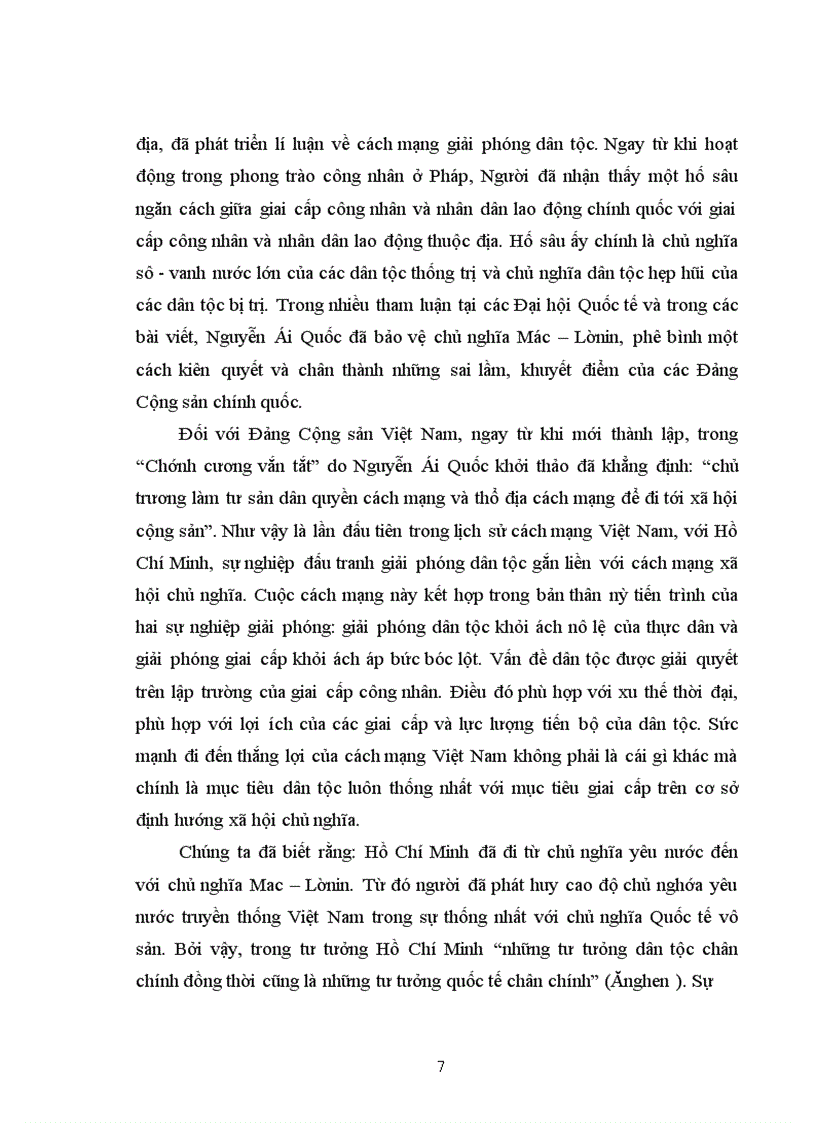 image for page Biện chứng giữa vấn đề dân tộc và vấn đề giai cấp trong tư tưởng Hồ Chí Minh?