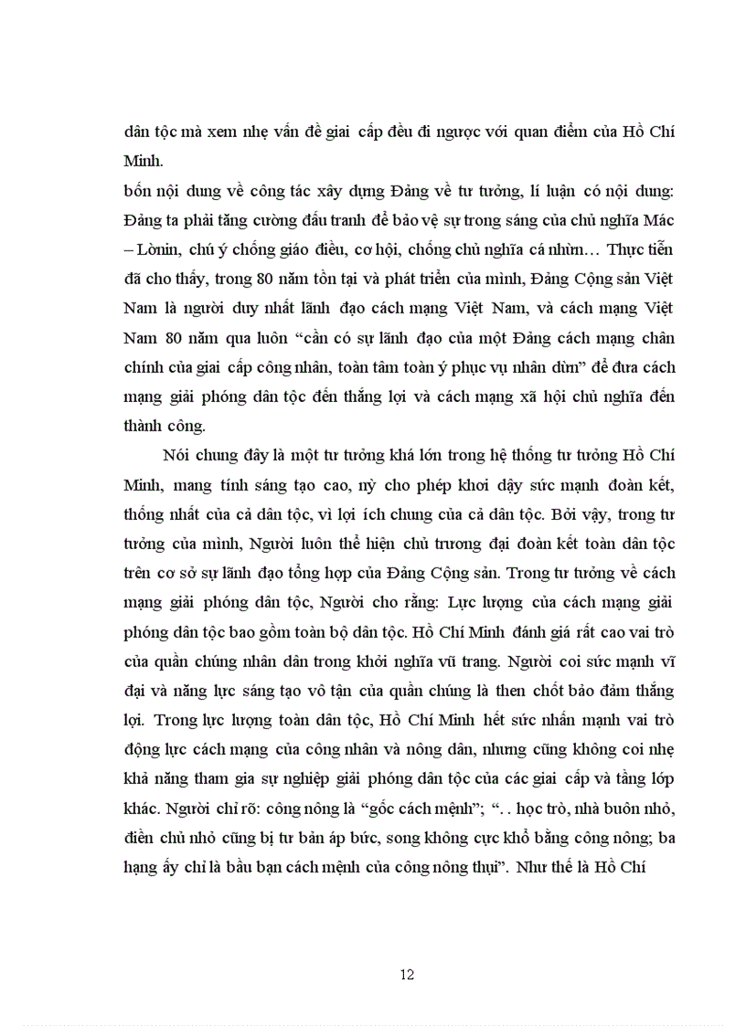 image for page Biện chứng giữa vấn đề dân tộc và vấn đề giai cấp trong tư tưởng Hồ Chí Minh?