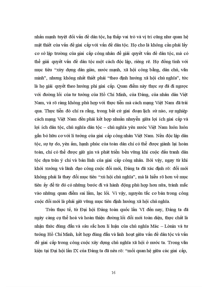 image for page Biện chứng giữa vấn đề dân tộc và vấn đề giai cấp trong tư tưởng Hồ Chí Minh?