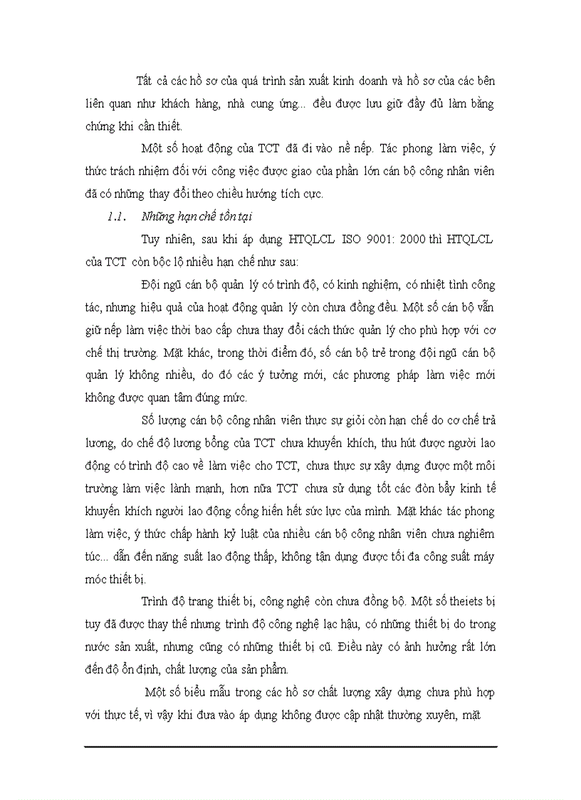 image for page Hoàn thiện việc áp dụng tích hợp các hệ thống quản lý chất lượng (ISO 9001:2000, ISO 14001:2004, ISO 22000:2005) tại Tổng công ty Bia - Rượu - Nước giải khát Hà Nội