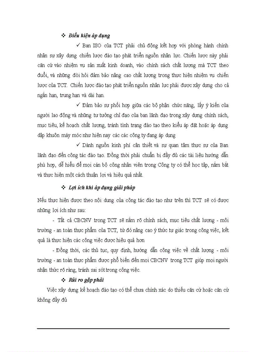 image for page Hoàn thiện việc áp dụng tích hợp các hệ thống quản lý chất lượng (ISO 9001:2000, ISO 14001:2004, ISO 22000:2005) tại Tổng công ty Bia - Rượu - Nước giải khát Hà Nội