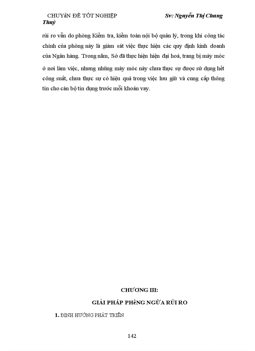 image for page Giải pháp phòng ngừa rủi ro tín dụng tại Sở Giao Dịch I Ngân hàng Đầu tư & Phát triển Việt Nam