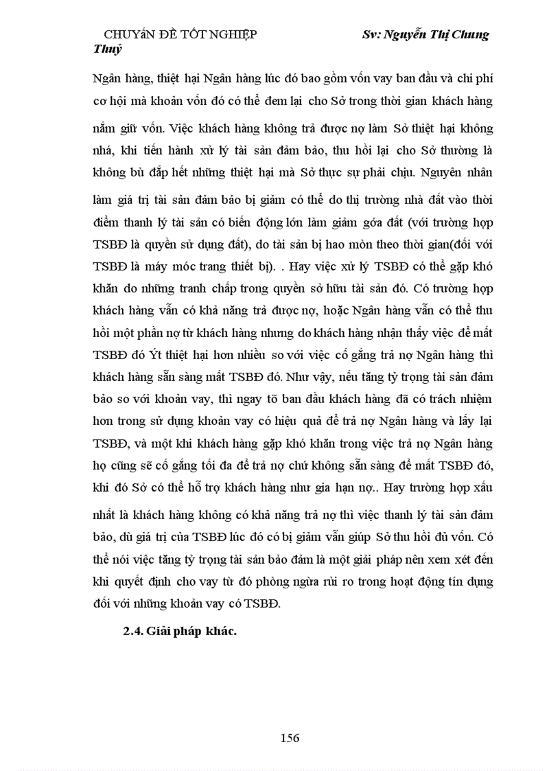 image for page Giải pháp phòng ngừa rủi ro tín dụng tại Sở Giao Dịch I Ngân hàng Đầu tư & Phát triển Việt Nam