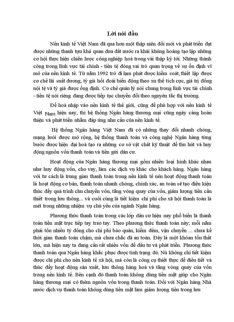 image for page Những vấn đề về tổ chức thanh toán không dùng tiền mặt tại Ngân hàng Nông nghiệp và phát triển nông thôn thành phố Lạng Sơn