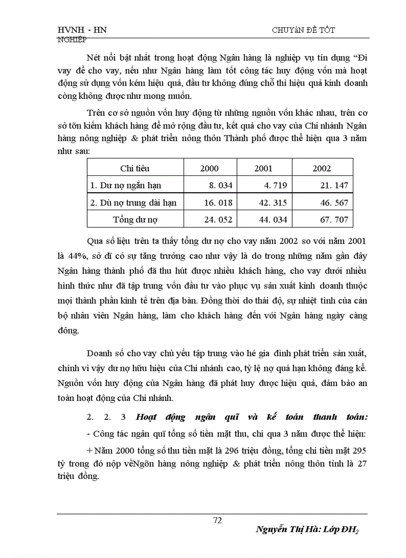 image for page Những vấn đề về tổ chức thanh toán không dùng tiền mặt tại Ngân hàng Nông nghiệp và phát triển nông thôn thành phố Lạng Sơn