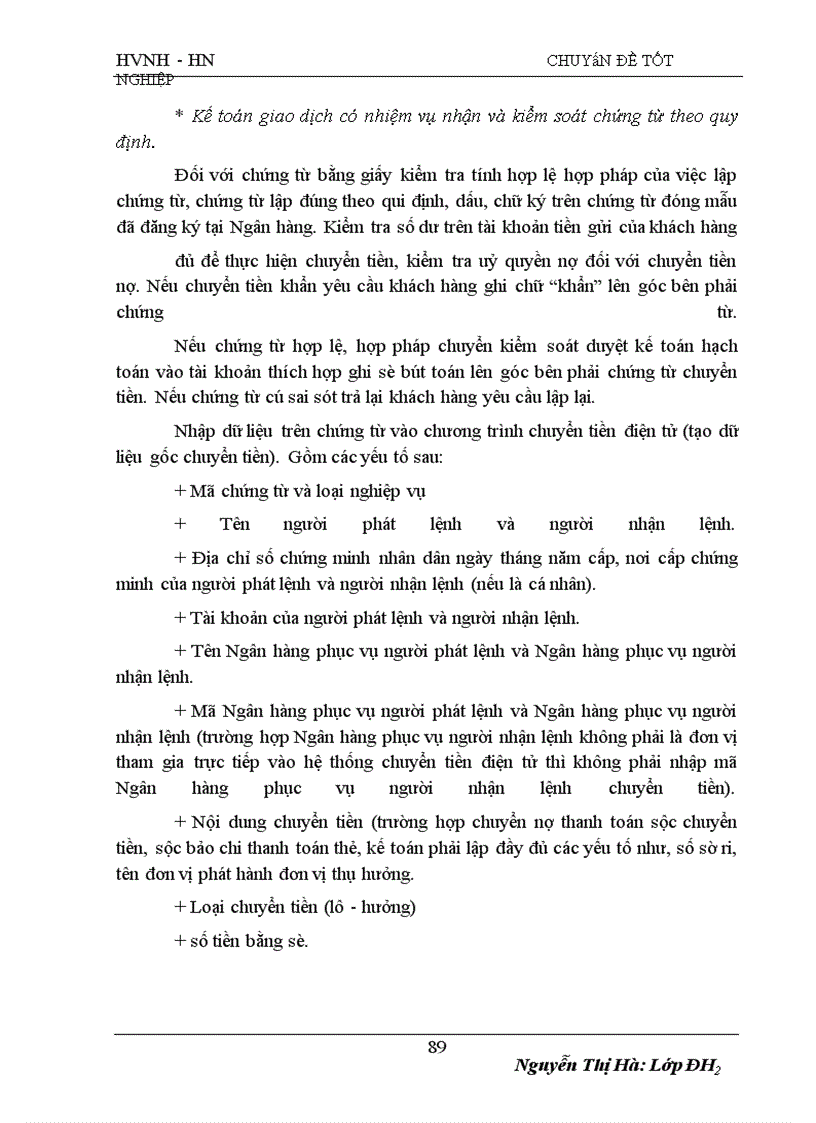 image for page Những vấn đề về tổ chức thanh toán không dùng tiền mặt tại Ngân hàng Nông nghiệp và phát triển nông thôn thành phố Lạng Sơn