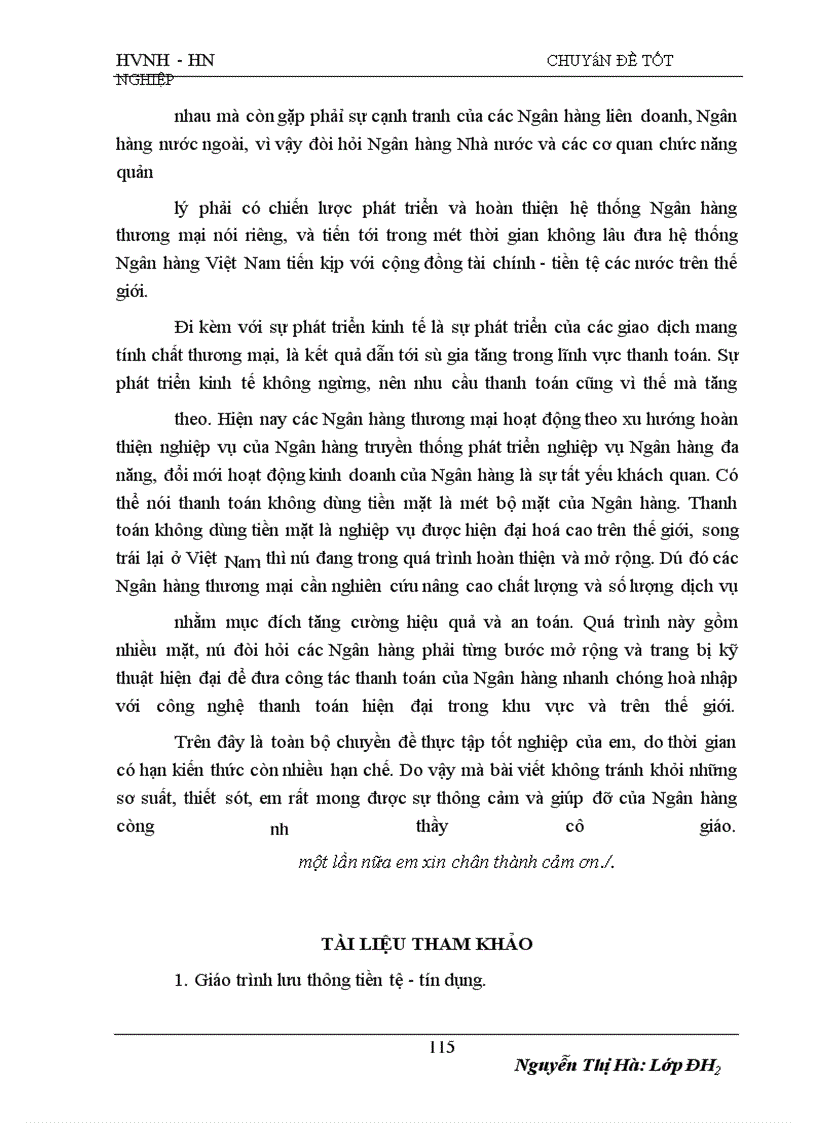 image for page Những vấn đề về tổ chức thanh toán không dùng tiền mặt tại Ngân hàng Nông nghiệp và phát triển nông thôn thành phố Lạng Sơn
