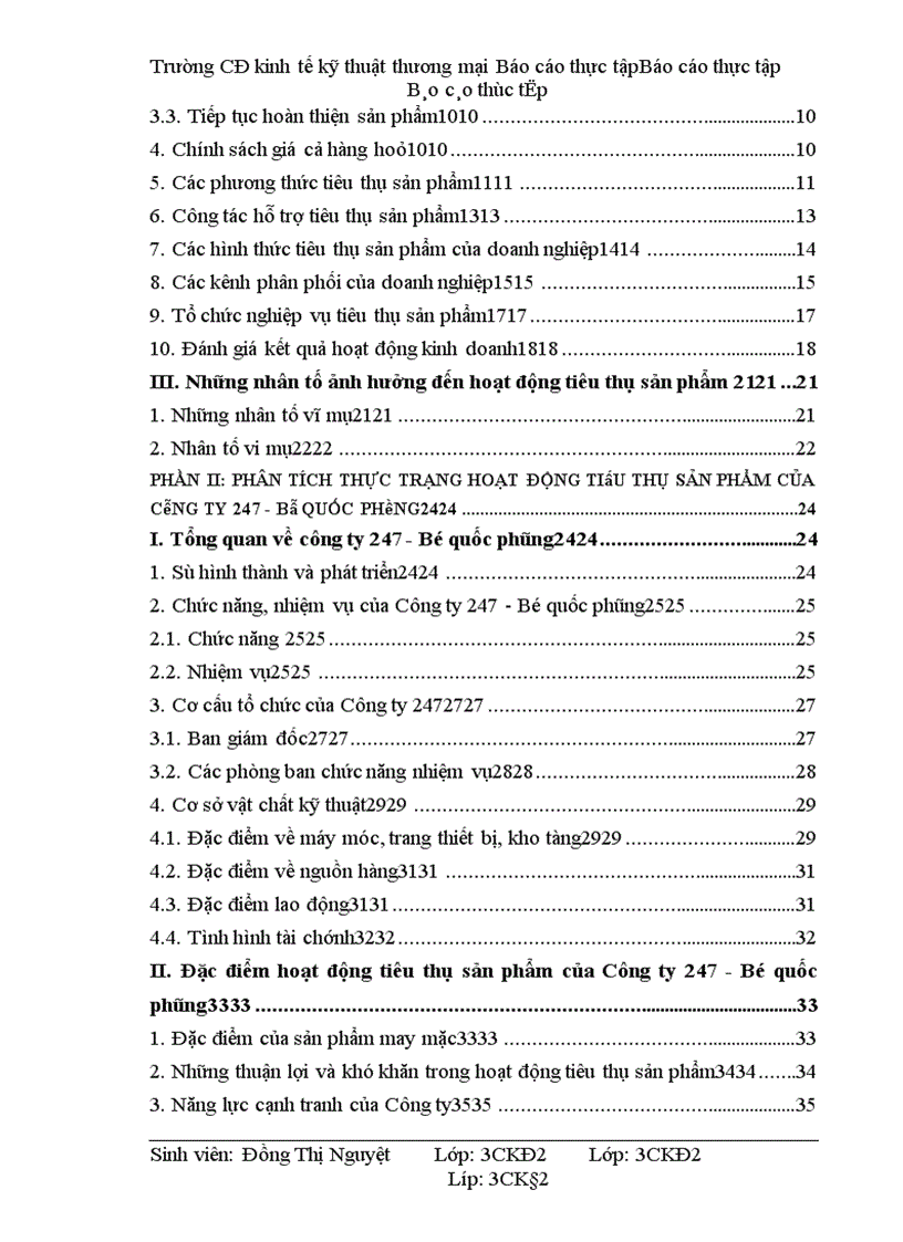 image for page Hoạt động tiêu thụ sản phẩm và một số phương hướng biện pháp nâng cao hoạt động tiêu thụ sản phẩm của Công ty 247 – Bộ quốc phòng