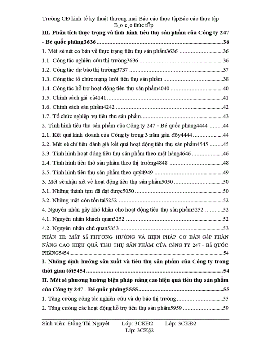 image for page Hoạt động tiêu thụ sản phẩm và một số phương hướng biện pháp nâng cao hoạt động tiêu thụ sản phẩm của Công ty 247 – Bộ quốc phòng