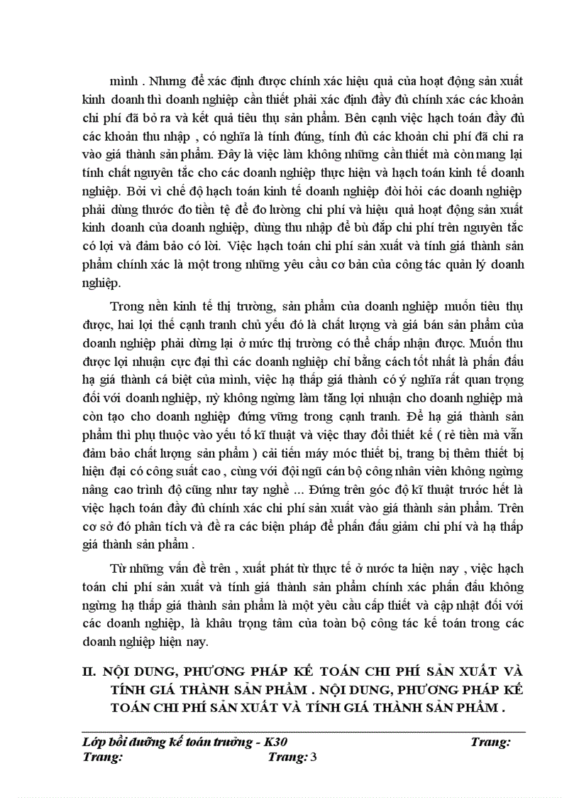 image for page Một số ý kiến về kế toán chi phí sản xuất và tính giá thành sản phẩm công nghiệp