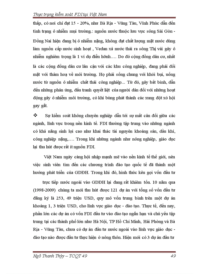 image for page Thực trạng kiểm soát nguồn vốn đầu tư trực tiếp nước ngoài tại Việt Nam