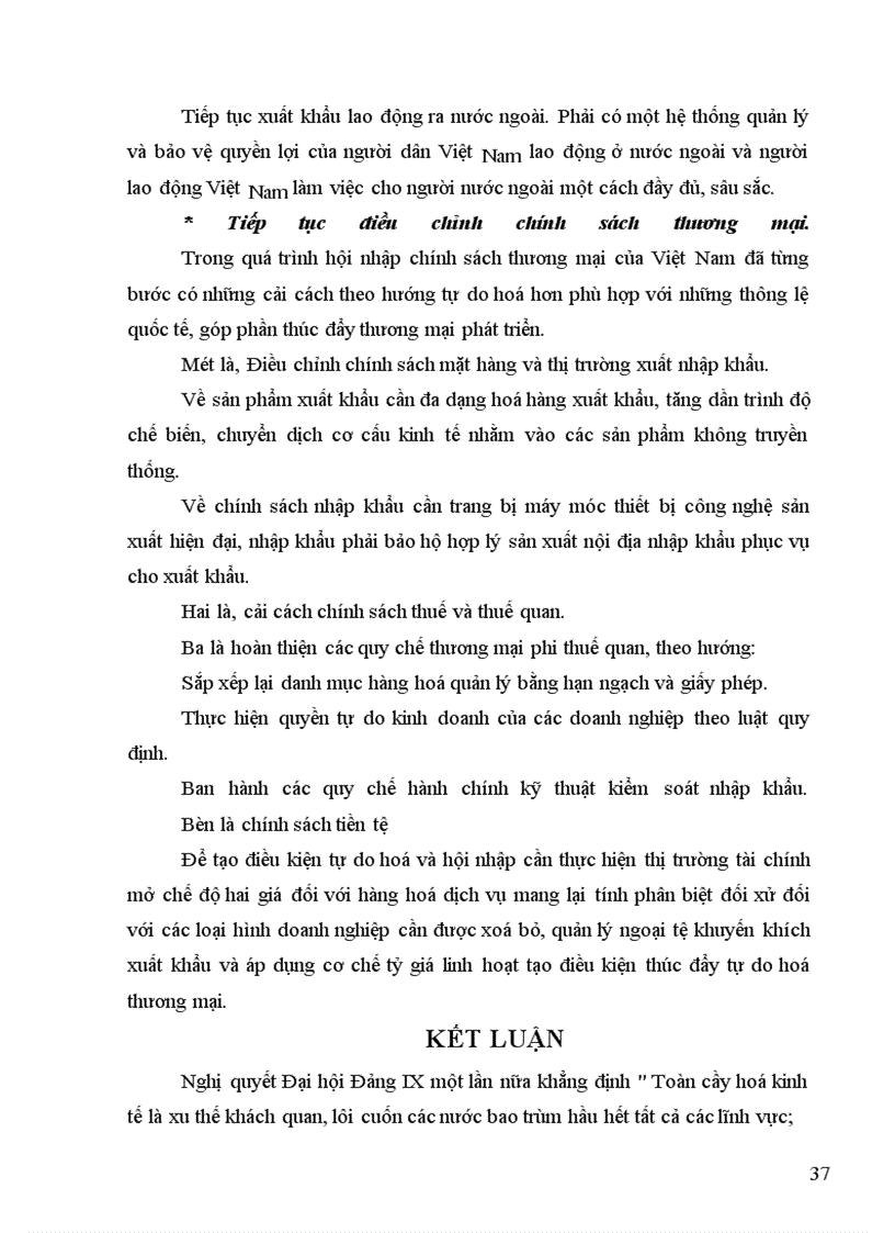 image for page Chủ động hội nhập kinh tế quốc tế ở Việt Nam.