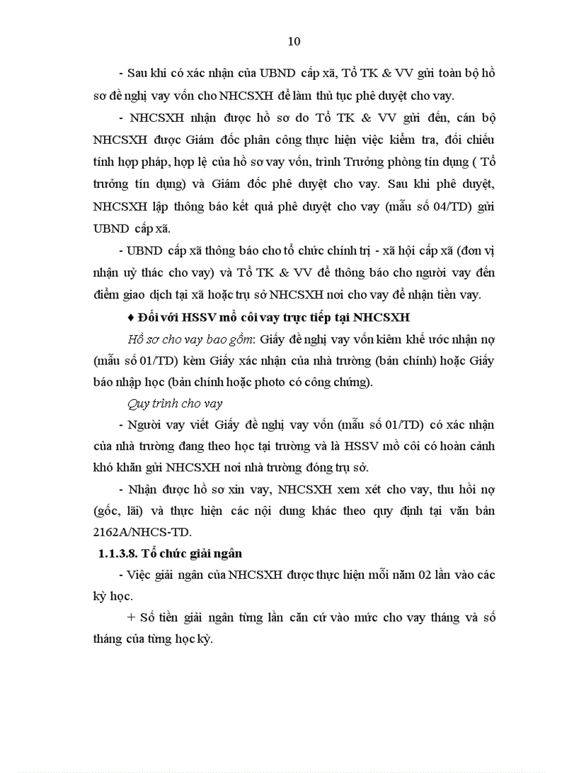 image for page Nâng cao chất lượng cho vay đối với học sinh, sinh viên tại Ngân hàng Chính sách xã hội Việt Nam