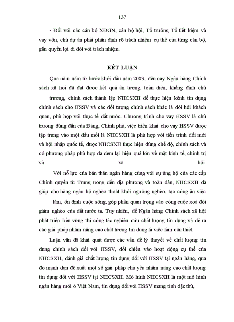image for page Nâng cao chất lượng cho vay đối với học sinh, sinh viên tại Ngân hàng Chính sách xã hội Việt Nam