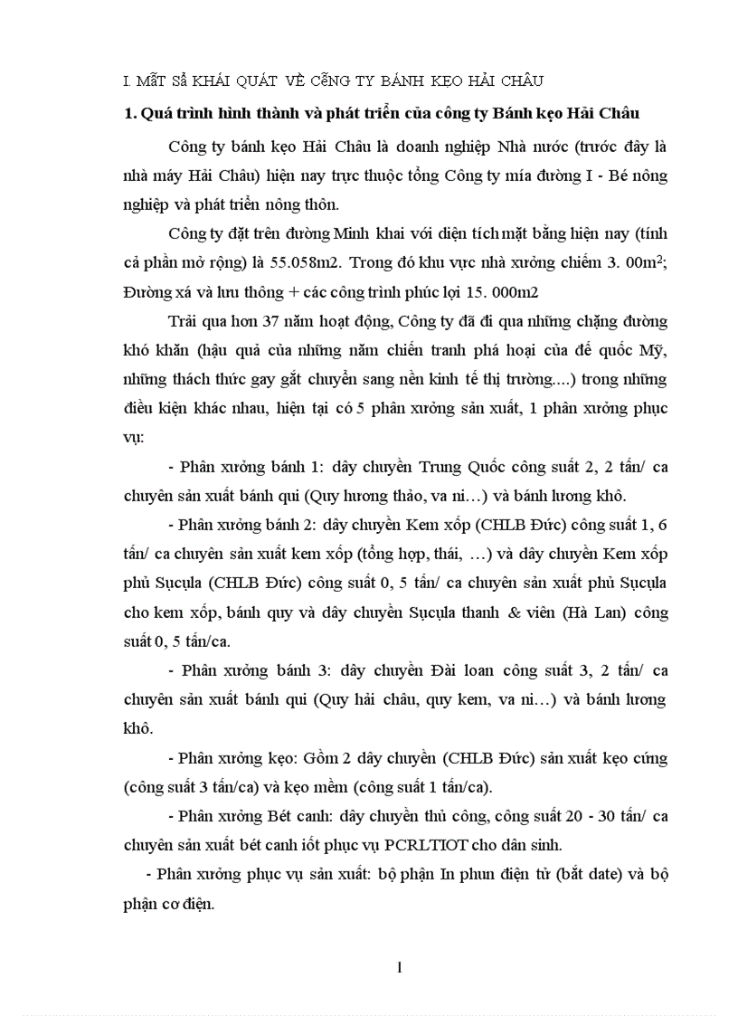 image for page Báo cáo thực tập tại công ty bánh kẹo Hải Châu