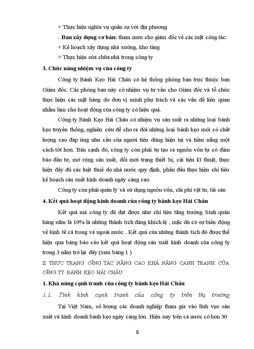 image for page Báo cáo thực tập tại công ty bánh kẹo Hải Châu